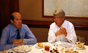 Comida de Directivas con el Valencia en el restaurante La Dorada